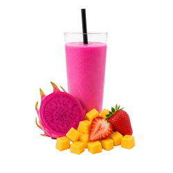 Pink Dragon smoothie-frugtmix med dragefrugt, mango og jordb�r, 150 g