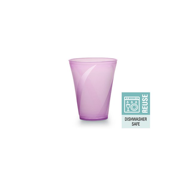 Loop Glas (580 ml) - Lilla