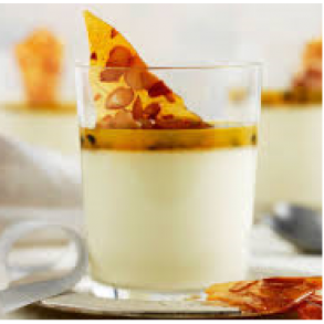 DESSERT OPSKRIFT - Panna cotta m/ passion fruit 