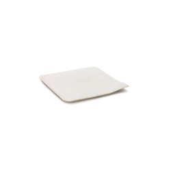 Stone Square Tray 11x11 cm Hvid