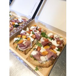 Pinsa sandwich med serrano | 1 pers | sandwich til afhentning