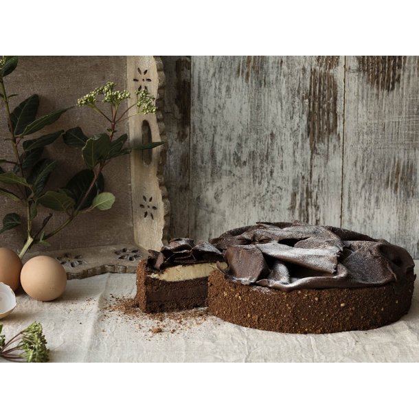 Italiensk chokoladekage - tartufata scuro 1300 gr