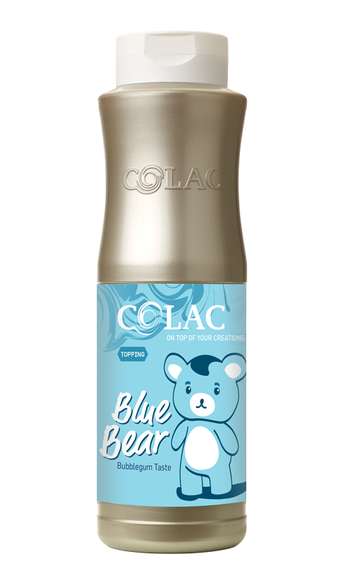 Blue bear Topping, Bubblegum smag