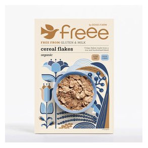  Cereal-flakes glutenfri, kologisk - 375 gr