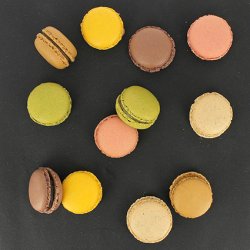 Macarons klassisk 8 x 12 x 12 gr