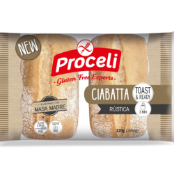 Ciabatta br�d glutenfri  2 x 60 gr.