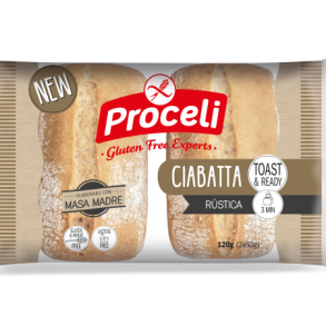 Ciabatta br�d glutenfri  2 x 60 gr.