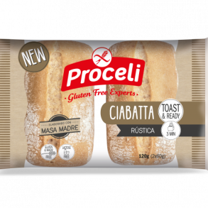 Ciabatta brd glutenfri  2 x 60 gr.
