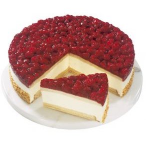 Hindbr osteflde lagkage 2200 gr.