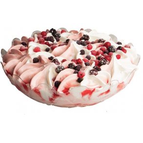 Italiensk islagkage - jordbr/vanilje